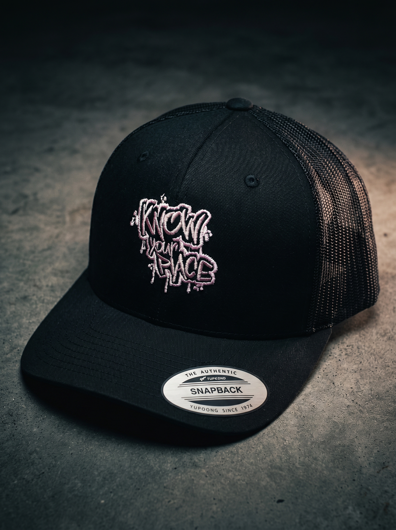 Premium Mesh Trucker Caps: custom design example, Project Print