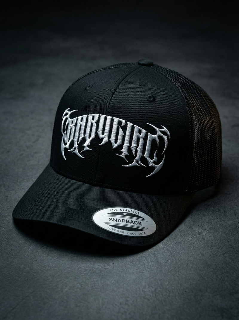Premium Mesh Trucker Caps: custom design example, Project Print