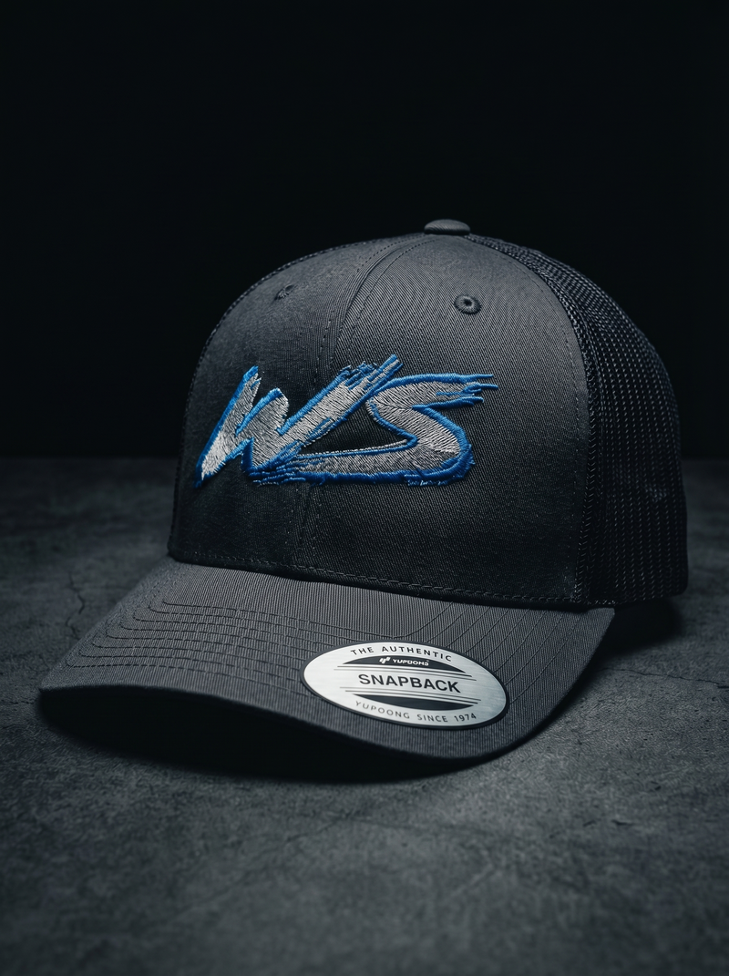 Premium Mesh Trucker Caps: custom design example, Project Print