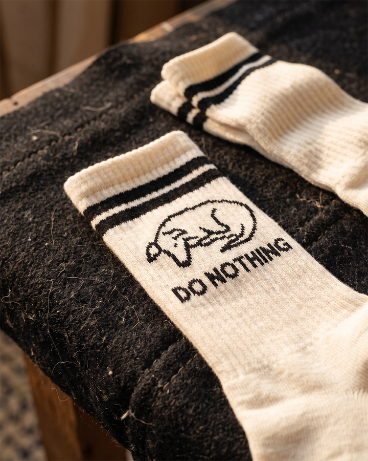 Jacquard Knit Socks