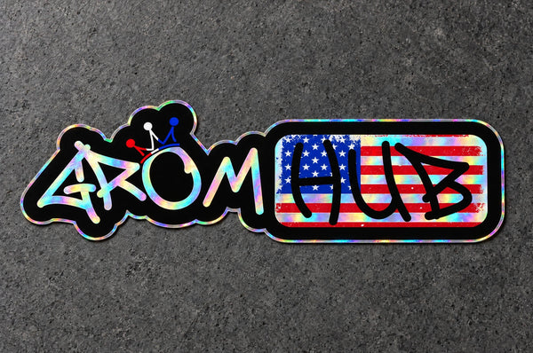 Holographic Die Cut Stickers | Pack of 50 example 3