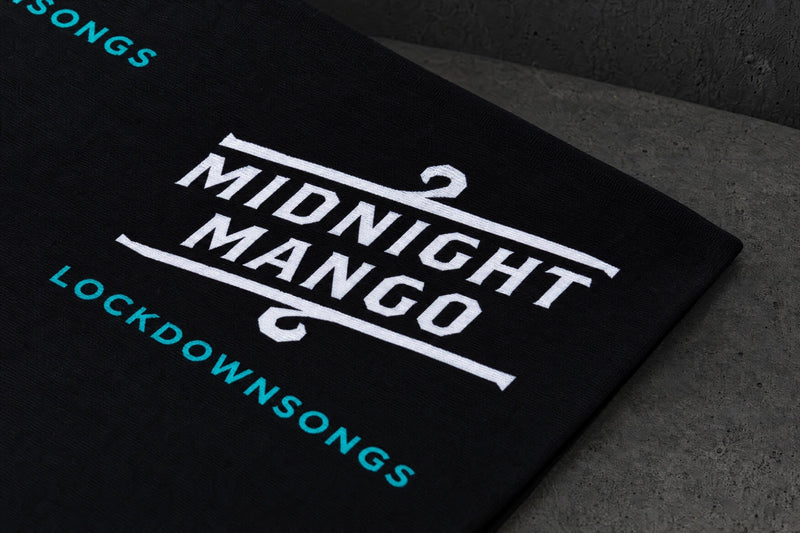 midnight mango print detail on a charcoal studio surface — Projectprint