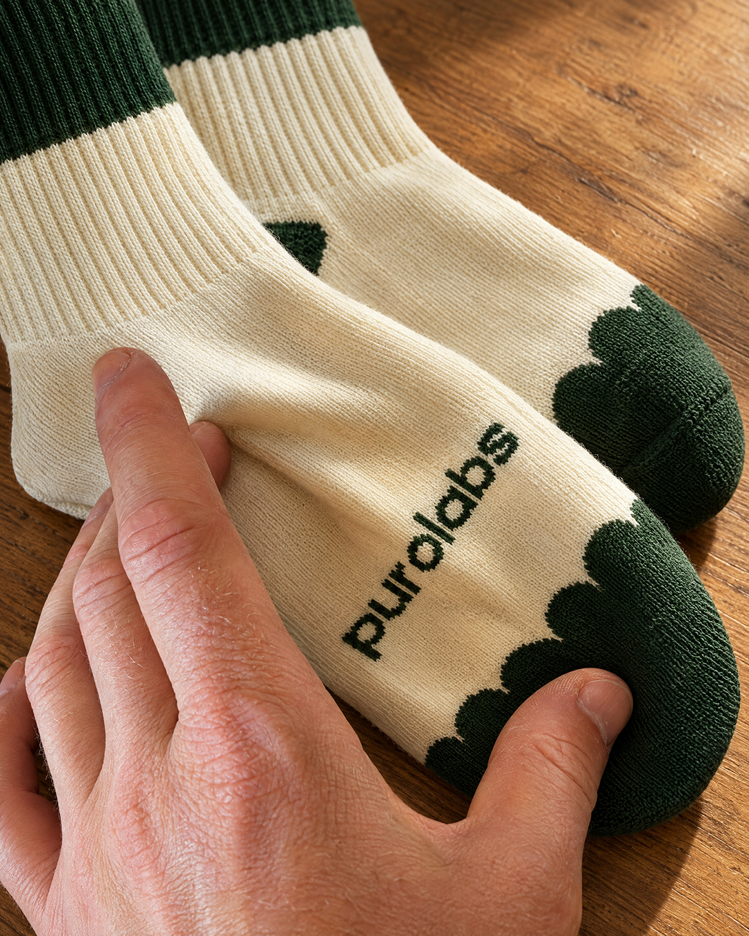 Jacquard Knit Socks
