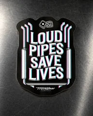die cut stickers one nine loud pipes hero — Projectprint