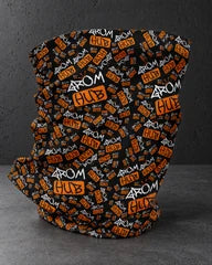 printed snoods on a charcoal studio surface — Projectprint