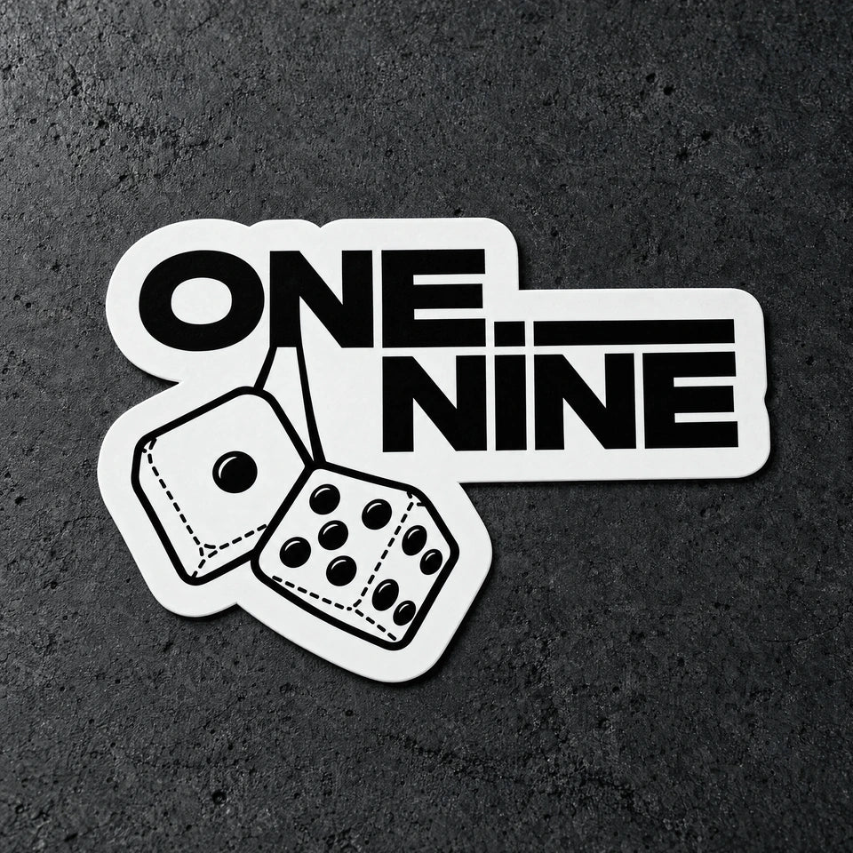 die cut stickers on a charcoal studio surface — Projectprint